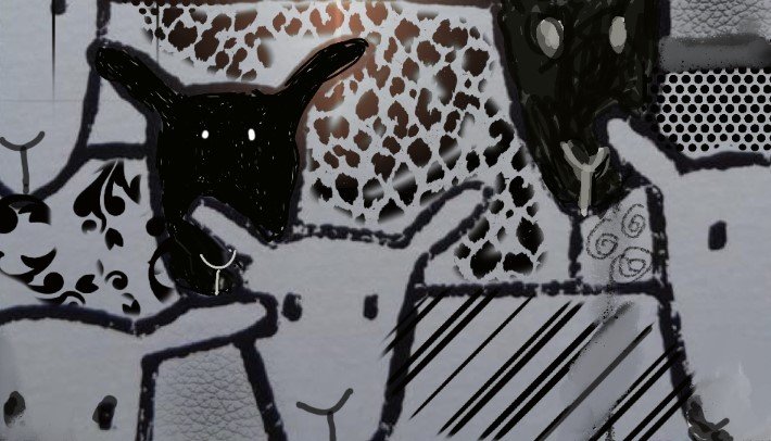 schapen en bokken